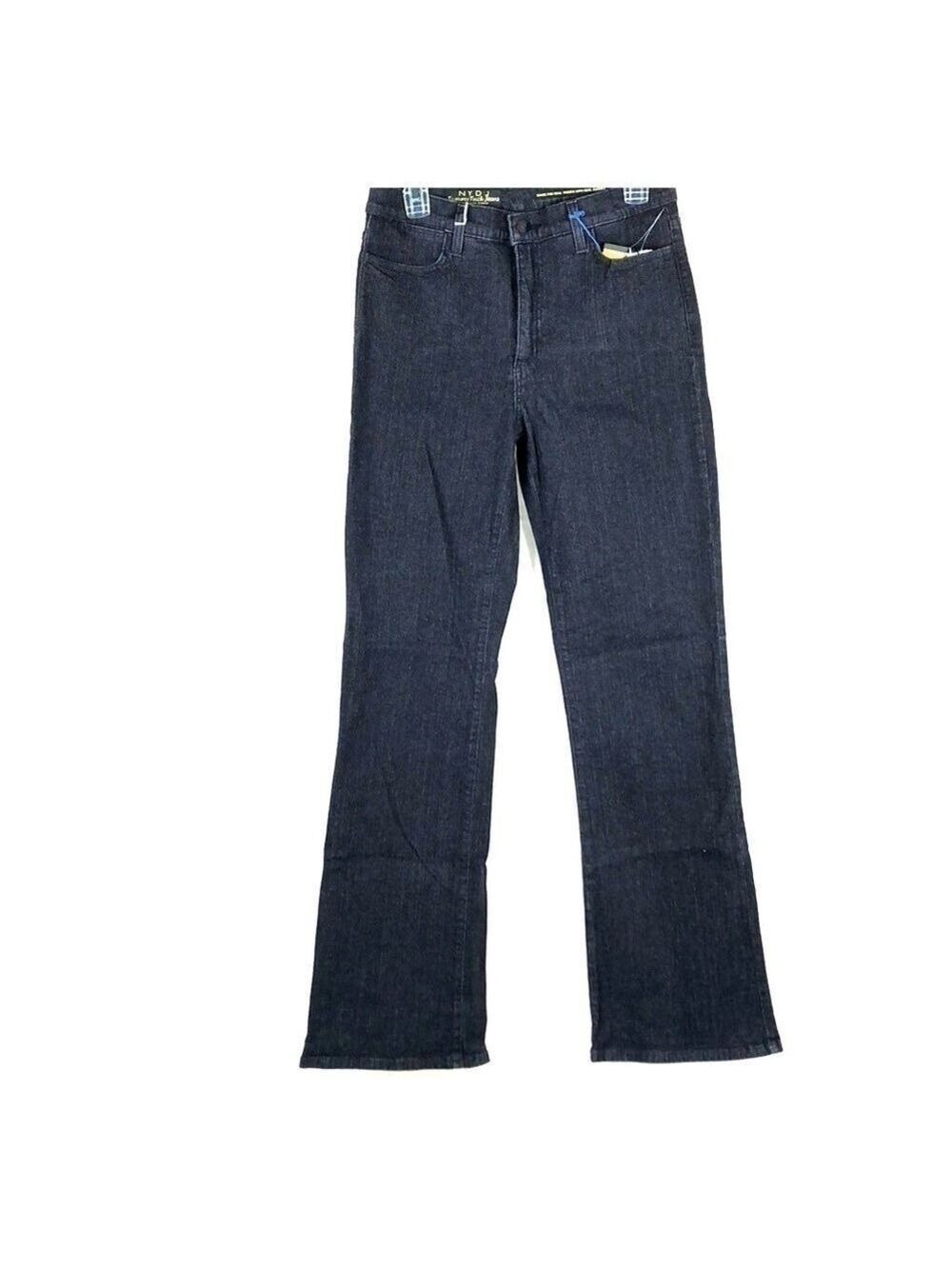 𝅺bnwt - NYDJ 900 Straight leg Stretchy Black Jeans.